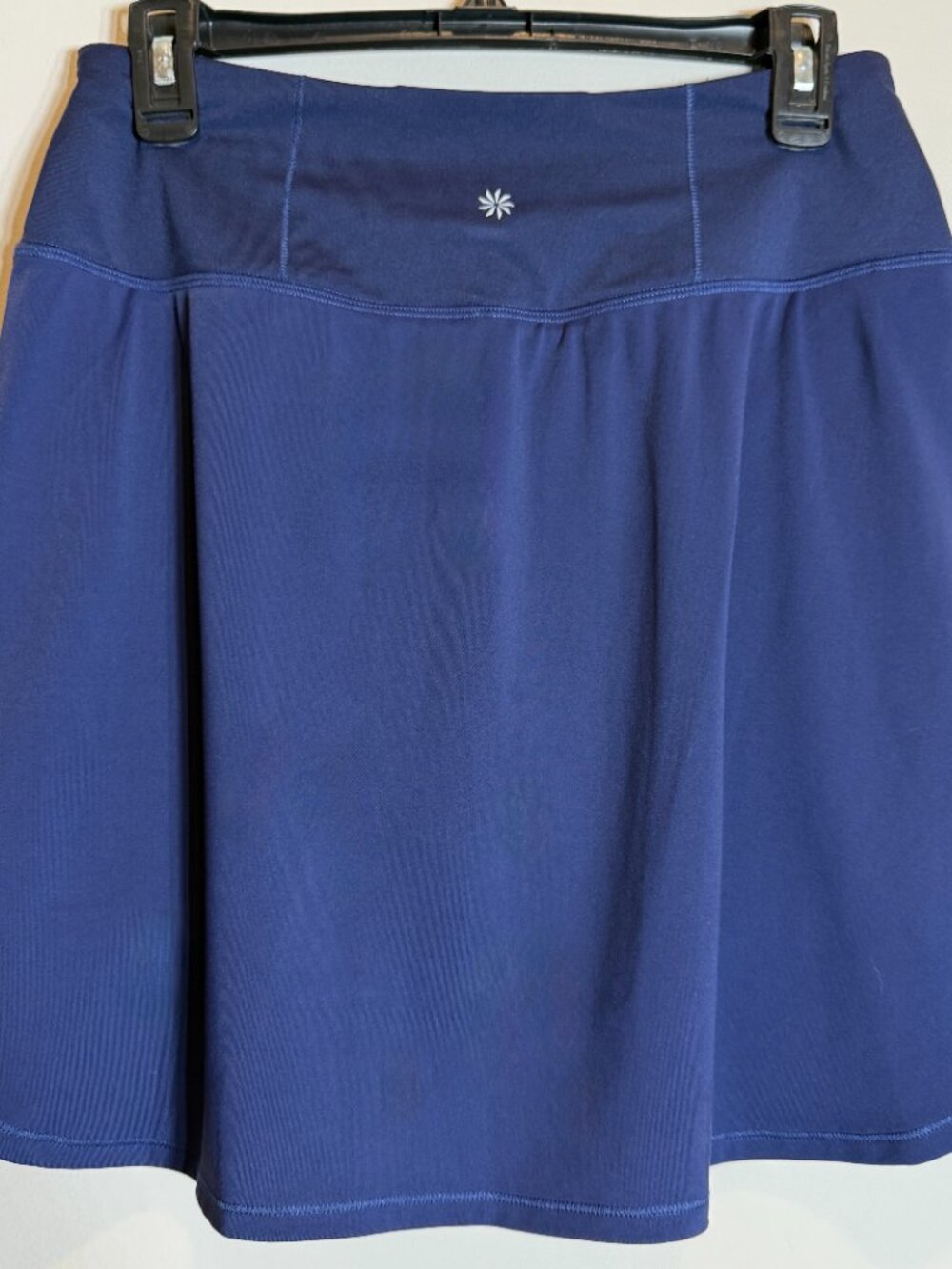 Athleta Fairway Golf Skort 18" Womens Small Navy Country Club Preppy Active NWOT - Picture 10 of 15